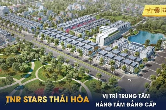 Thi công thần tốc ‘siêu đô thị’ hiện đại bậc nhất TX.Thái Hòa 