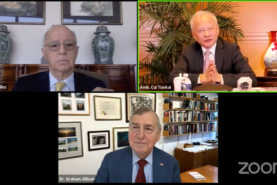 Đại sứ Trung Quốc tại Mỹ kêu gọi Mỹ 'mở ra con đường mới'