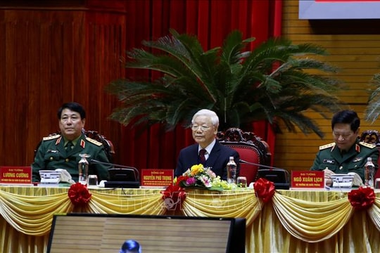 Tổng Bí thư, Chủ tịch nước: Không để suy thoái, tự diễn biến, tự chuyển hóa trong Quân đội