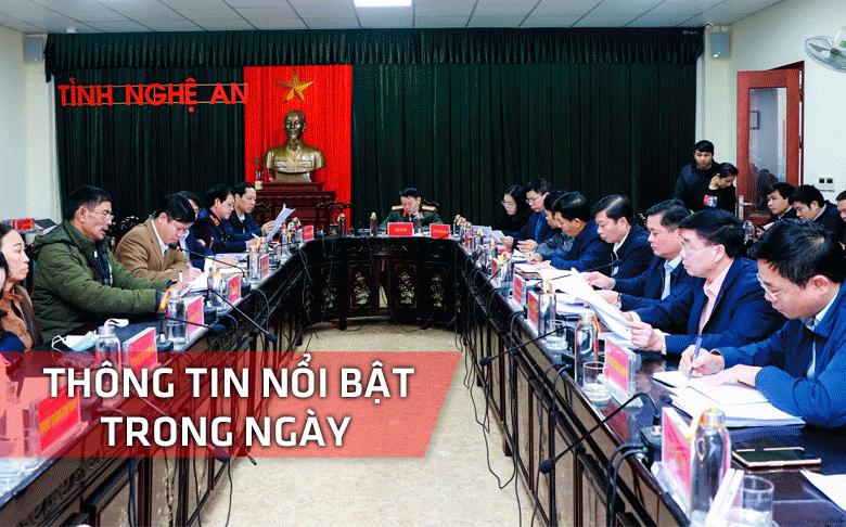 Nghệ An:  Thông tin nổi bật ngày 7/12