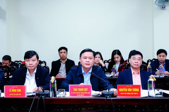 Bí thư Tỉnh ủy Thái Thanh Quý tiếp công dân định kỳ phiên tháng 12