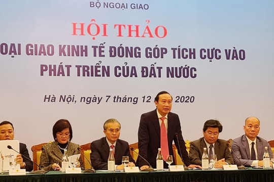 Tỉnh Nghệ An tham dự Hội thảo Ngoại giao Kinh tế tại Hà Nội
