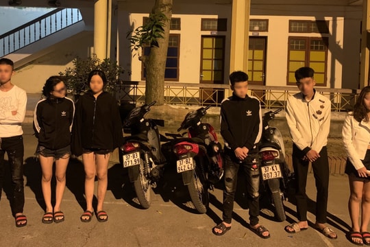 Tăng cường xử lý các thanh, thiếu niên lập hội nhóm đua xe, lạng lách, đánh võng