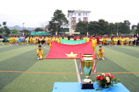 Giải bóng đá Năng khiếu U10 Nghệ An: Yên Thành và Thái Hòa tranh vô địch