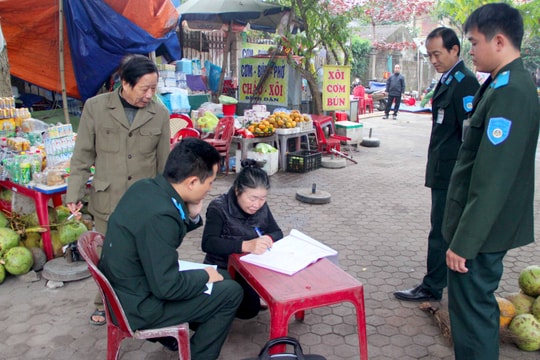 Thành phố Vinh xử lý trên 10.000 trường hợp vi phạm hành lang ATGT