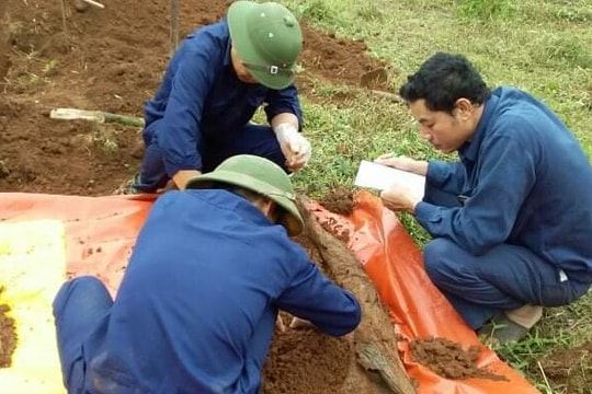 Quân khu 4 quy tập được 8 hài cốt liệt sĩ chưa rõ thông tin