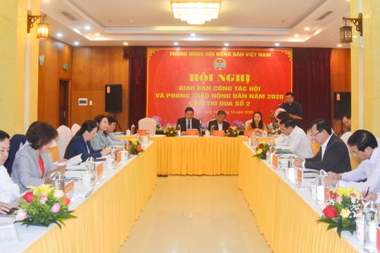 Trung ương Hội Nông dân giao ban công tác Cụm thi đua số 2 tại Nghệ An