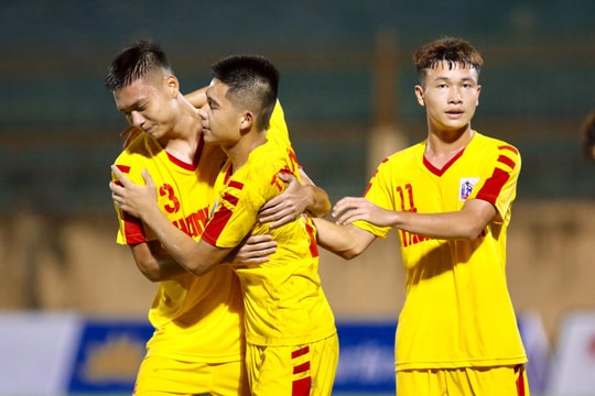 Xem lại những siêu phẩm U21 SLNA ghi vào lưới U21 Long An