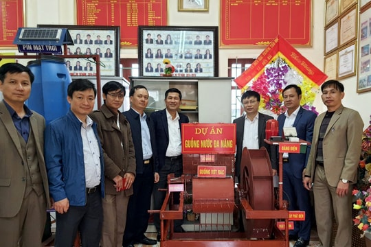 Nghệ An khen thưởng trường đạt giải Nhất cuộc thi Sáng tạo thanh, thiếu niên, nhi đồng toàn quốc