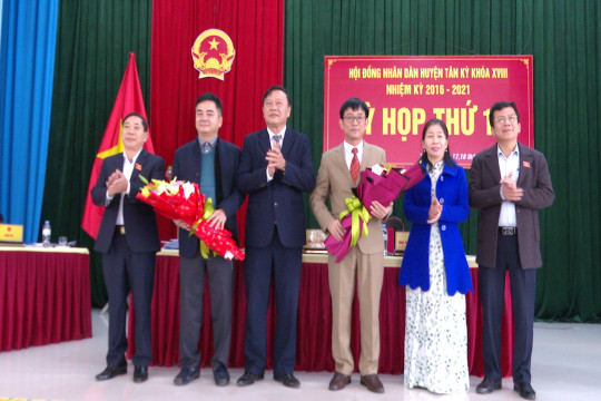 Bầu bổ sung Phó Chủ tịch UBND huyện Tân Kỳ