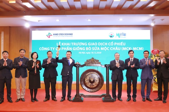 Cổ phiếu Mộc Châu Milk lên sàn UpCom