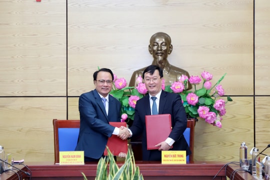 Ban Cán sự Đảng UBND tỉnh và Đảng ủy Khối các cơ quan tỉnh ký kết quy chế phối hợp