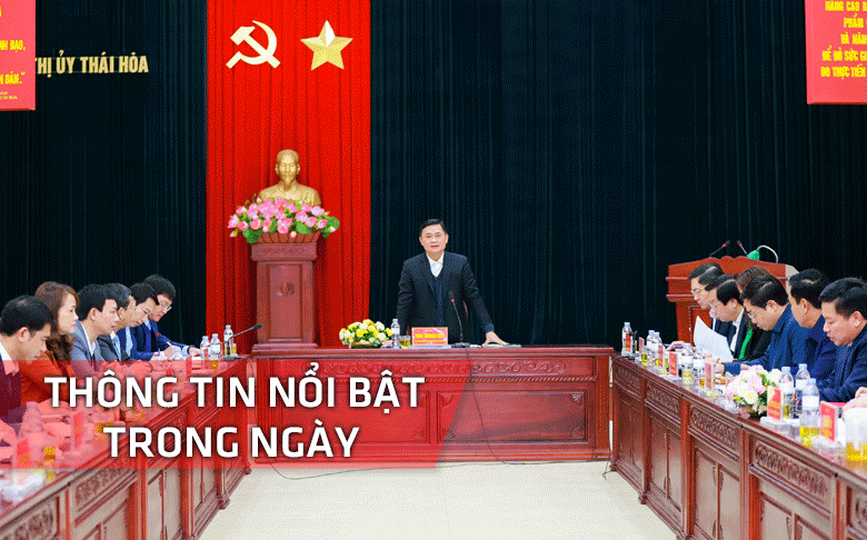 Nghệ An: Thông tin nổi bật ngày 23/12