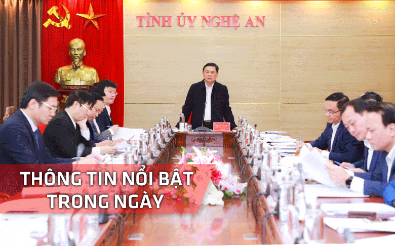 Nghệ An: Thông tin nổi bật ngày 25/12