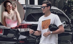 Văn Lâm đến đón bạn gái hết cách ly tại Thái Lan