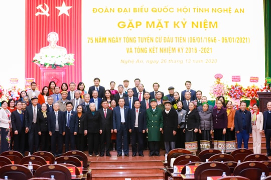 Nghệ An: Trọng thể Lễ kỷ niệm 75 năm Ngày Tổng tuyển cử đầu tiên