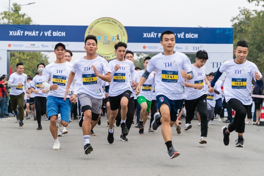 Hơn 3.500 học sinh, sinh viên Nghệ An tham gia Giải chạy 'S-Race 2020'