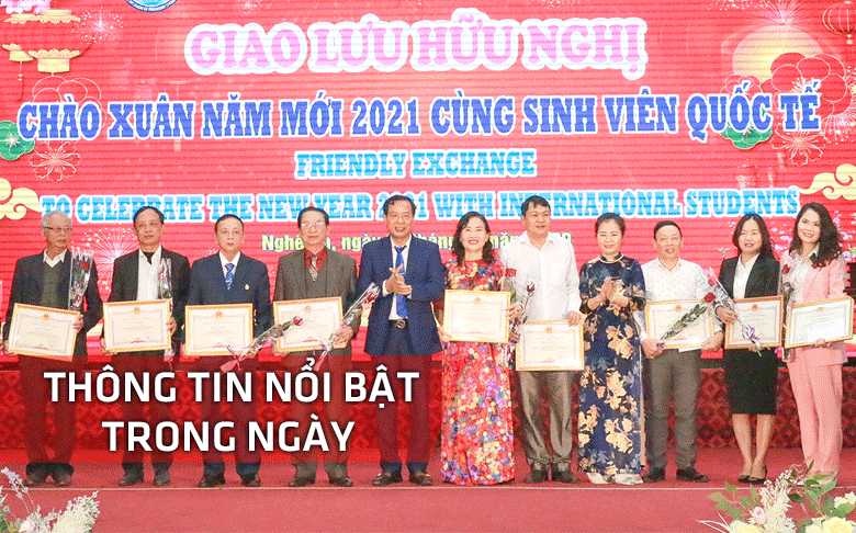 Nghệ An: Thông tin nổi bật ngày 27/12