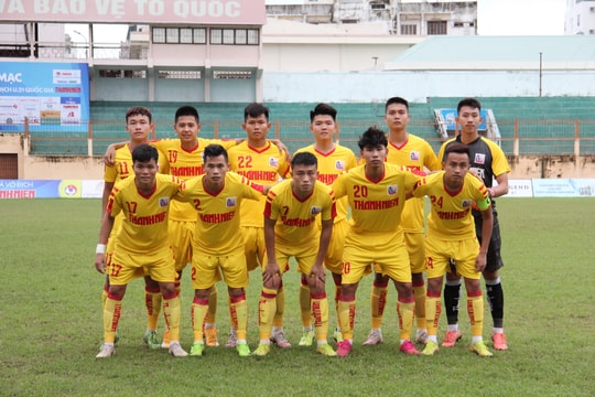 Sông Lam Nghệ An đôn 4 ‘măng non’ lên đội 1 thử sức