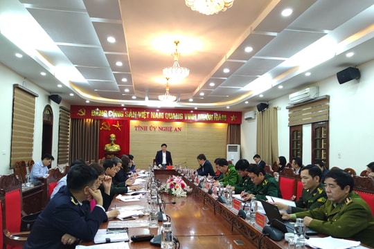  Phó Bí thư Thường trực Tỉnh ủy chủ trì Hội nghị giao ban Khối Nội chính tháng 12