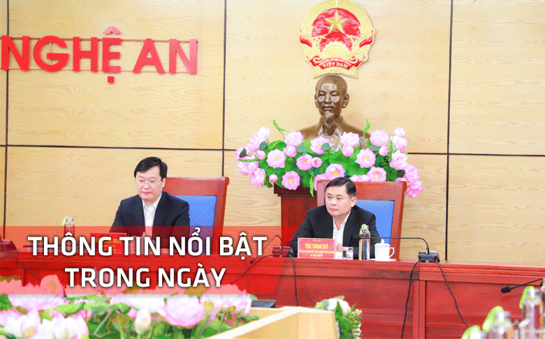 Nghệ An: Thông tin nổi bật ngày 28/12