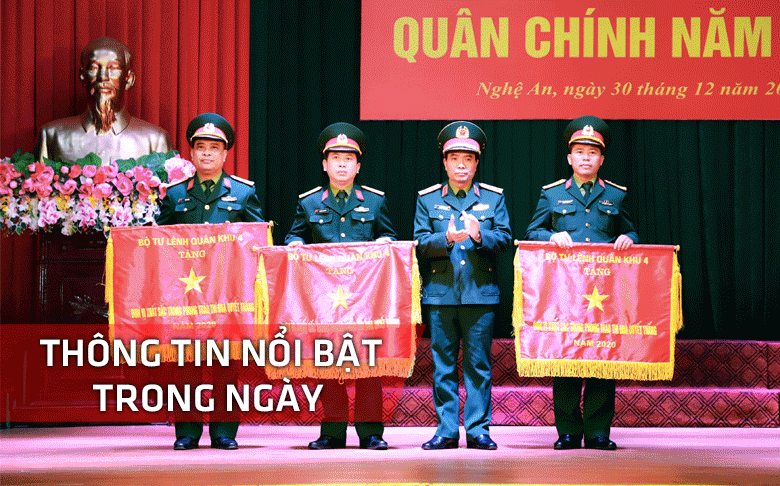 Nghệ An: Thông tin nổi bật ngày 30/12