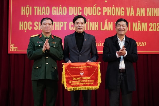 24 đơn vị xuất sắc được khen thưởng tại Hội thao giáo dục Quốc phòng lần thứ nhất