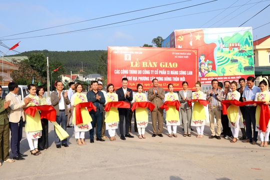 Công ty CP Xi măng Sông Lam: Lan tỏa tinh thần vì cộng đồng