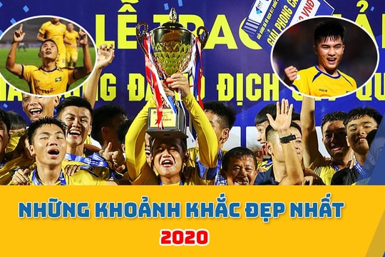 Những khoảnh khắc đáng nhớ nhất của các đội bóng SLNA năm 2020