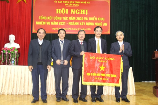 Ngành Xây dựng Nghệ An triển khai nhiệm vụ năm 2021