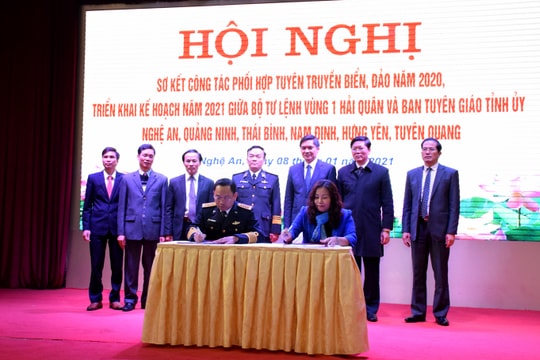 Các địa phương tiếp tục phối hợp chặt chẽ trong tuyên truyền bảo vệ chủ quyền biển, đảo