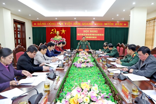 Hội đồng Giáo dục quốc phòng và an ninh tỉnh triển khai nhiệm vụ năm 2021