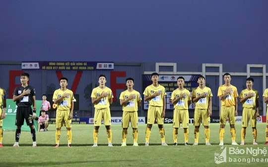 U19 SLNA và sứ mệnh 'giải cơn khát'