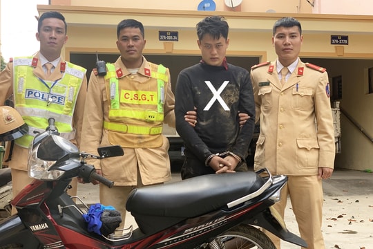 Bắt ‘nóng’ tên trộm xe máy lấy tiền mua ma túy