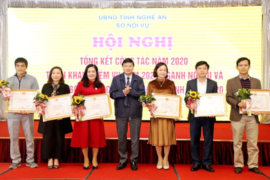 Sở Nội vụ triển khai nhiệm vụ năm 2021
