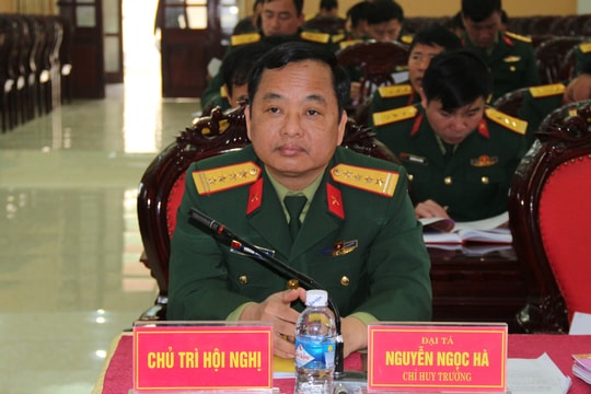 Bộ Chỉ huy Quân sự tỉnh triển khai kế hoạch thực hiện nhiệm vụ quân sự