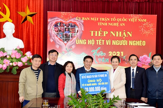 Hơn 68 tỷ đồng đăng ký ủng hộ Tết Vì người nghèo Xuân Tân Sửu