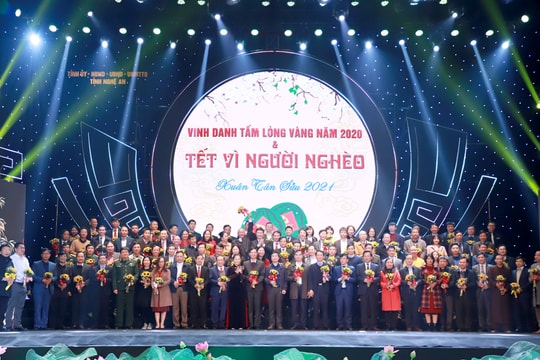 Nghệ An: Hơn 89 tỷ đồng ủng hộ Tết vì người nghèo Xuân Tân Sửu 2021