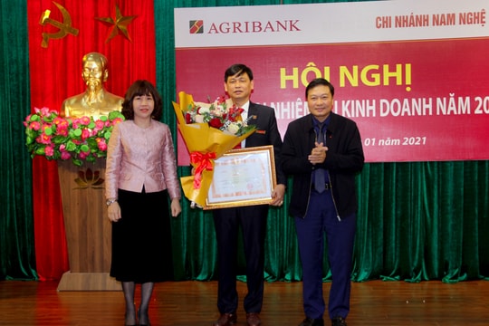 Agribank chi nhánh Nam Nghệ An triển khai nhiệm vụ kinh doanh năm 2021