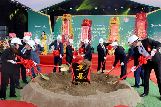 Nghệ An khởi công nhà máy chế tạo thiết bị điện tử thông minh 100 triệu USD