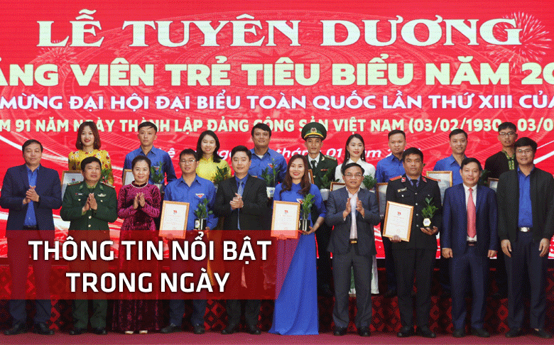 Nghệ An: Thông tin nổi bật ngày 23/1