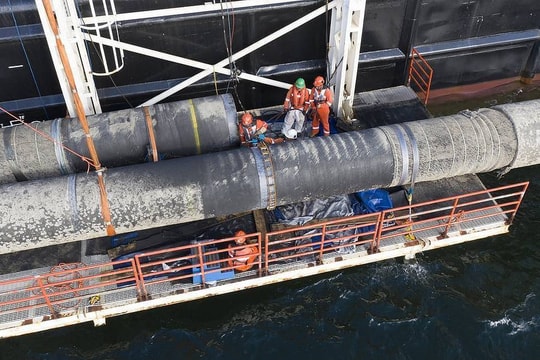 Tàu Fortuna của Nga tiếp tục xây dựng 'Dòng chảy phương Bắc 2' 