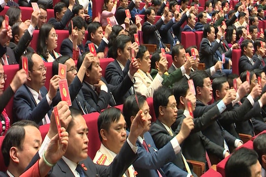 Đại hội XIII họp phiên trù bị, thông qua quy chế, chương trình làm việc 