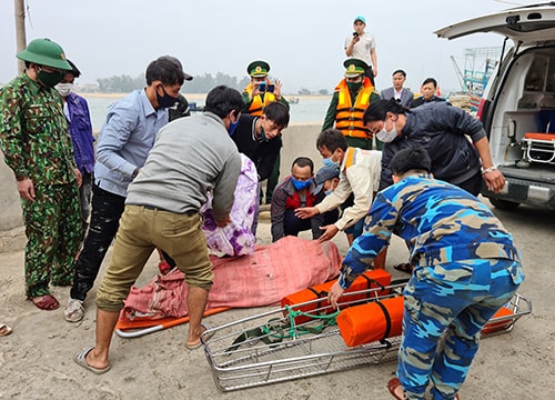 Tàu cá bị chìm, 1 thuyền viên tử vong khu vực gần đảo Mắt 