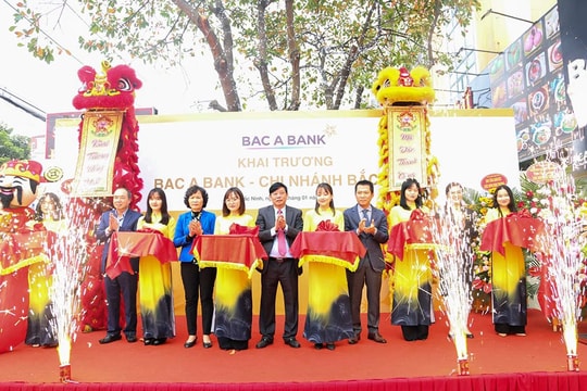 Khai trương chi nhánh mới, BAC A BANK chính thức gia nhập thị trường tài chính Bắc Ninh
