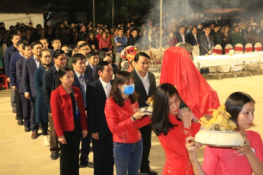 Lễ tưởng niệm 963 năm ngày mất của Uy Minh Vương  Lý Nhật Quang