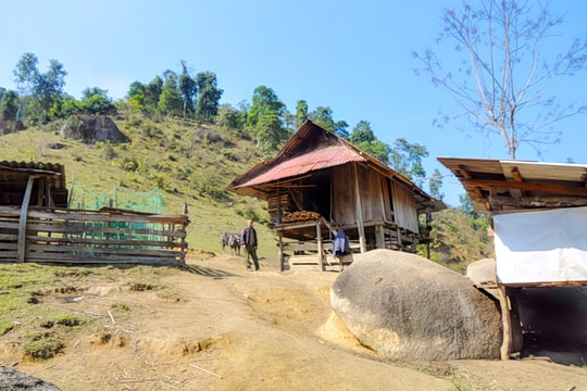 Xuân về ở Piêng Lâng