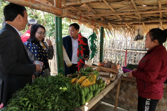 Phụ huynh vùng biên ở Nghệ An góp nông sản, bán làm quỹ hội