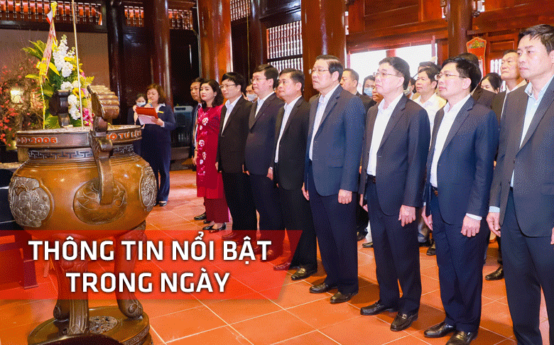 Nghệ An: Thông tin nổi bật ngày 3/2