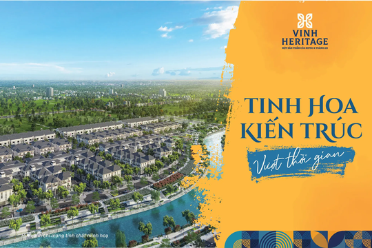 Sống nghỉ dưỡng trong quần thể khu đô thị cao cấp nhất ngay trung tâm TP. Vinh - Vinh Heritage